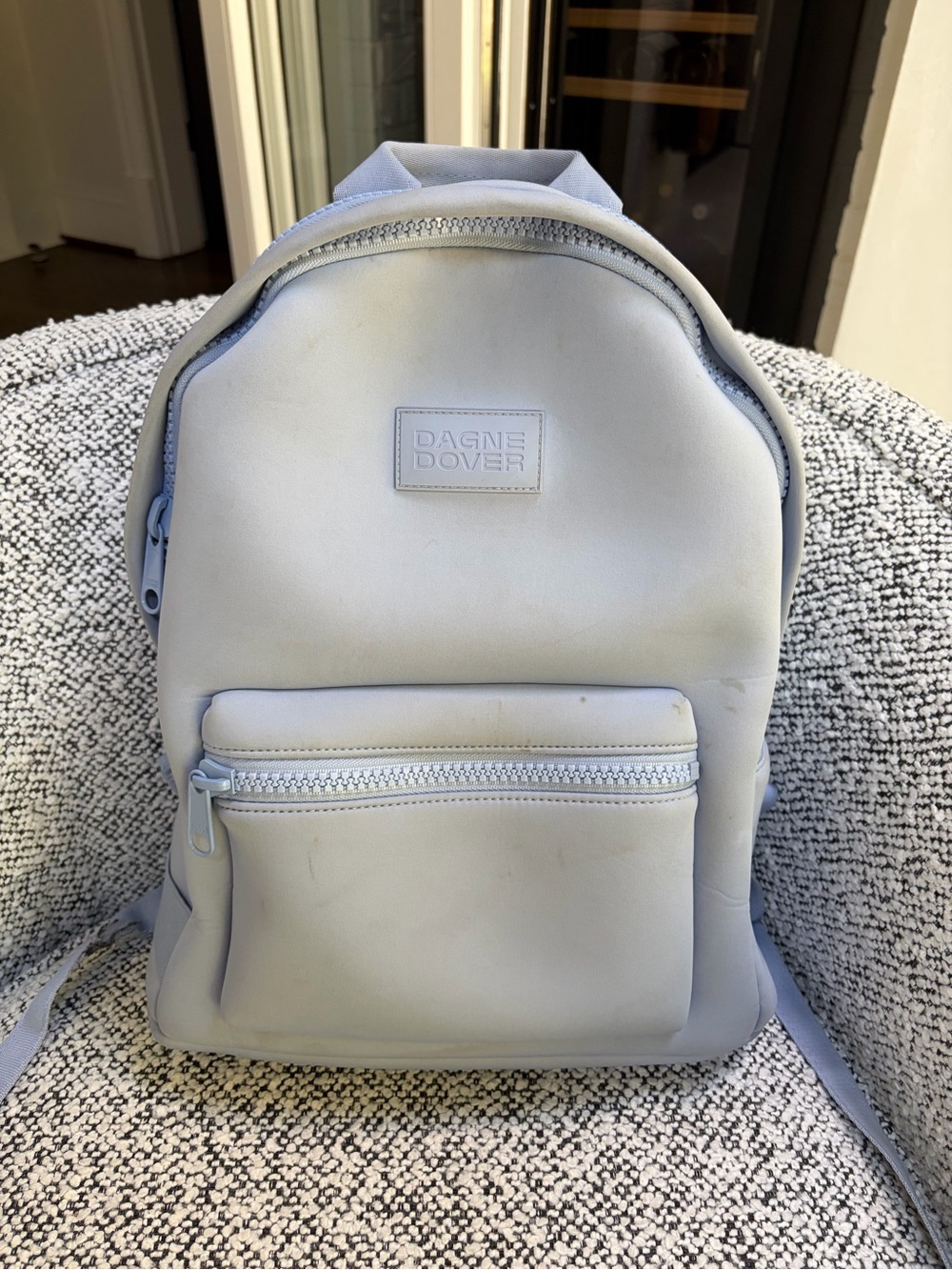 Dagne Dover Women’s Light Blue/Periwinkle Large Backpack
